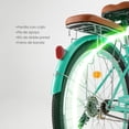 thumbnail image 4 of Bicicleta Neon Urbana Rodada 26 Con Canastilla Color Verde, 4 of 7