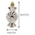 thumbnail image 3 of 6 pc Sweet Candy Drop Christmas Ball Ornament Indoor/Outdoor Christmas Tree Decoration Fall Wedding Birthday Halloween Thanksgiving Christmas Holiday Decor, 3 of 6