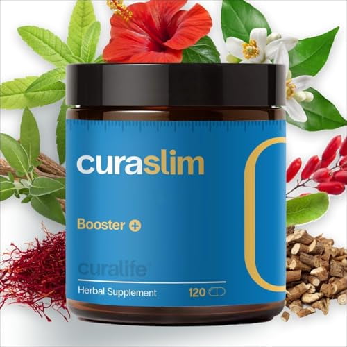CuraLife formulado naturalmente - 4 cápsulas al día, suministro para 1 mes - Apoya una rutina dietética equilibrada