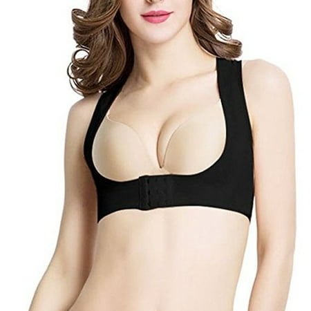 - Women's X Pattern Typew Humpback Posture Corrector Back Brace With Bra