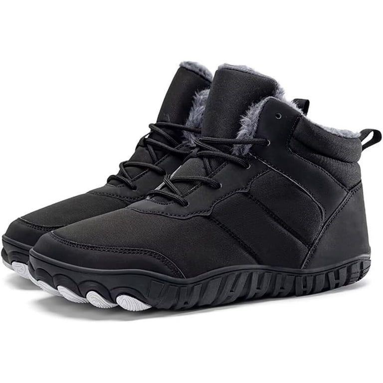 Men Snow Boots Warm Ankle Boots Fur Lined Water Resistant  display picture 1