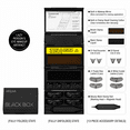 VEILNA Black Box 3-in-1 Eye Makeup Tool Set - Eyeliner Stencil, Regular ...