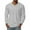 Gray, variant on Long Sleeve T Shirt Men Casual Solid Color V Neck T Shirts Men Fashion Versatile Comfortable Mens T-Shirts M