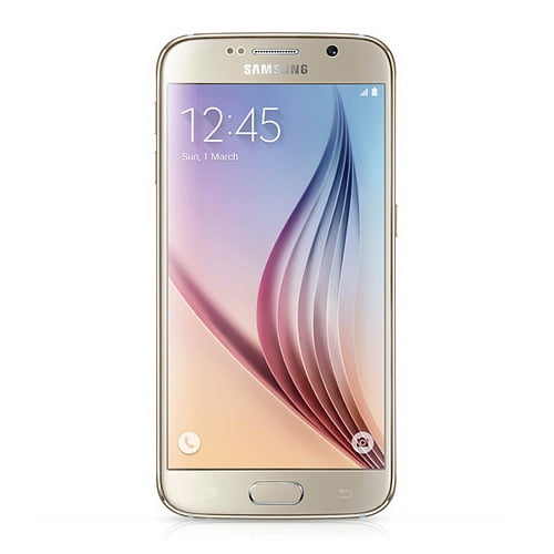 Jolly defect avond Samsung Galaxy S6 32GB / SM-G920 Gold (International Model) Unlocked GSM  Mobile Phone - Walmart.com