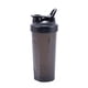 thumbnail image 4 of Botella de agua con agitador de proteínas con vaso mezclador de gimnasio a prueba de fugas a escala (negro) Likrtyny  Libre de BPA, 4 of 8