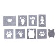thumbnail image 1 of Techinal Colorful Felt Needle Felting Molds DIY Felt Template Stencil Applique Handcraft Woolen Felting Starter Making Tools, 1 of 14