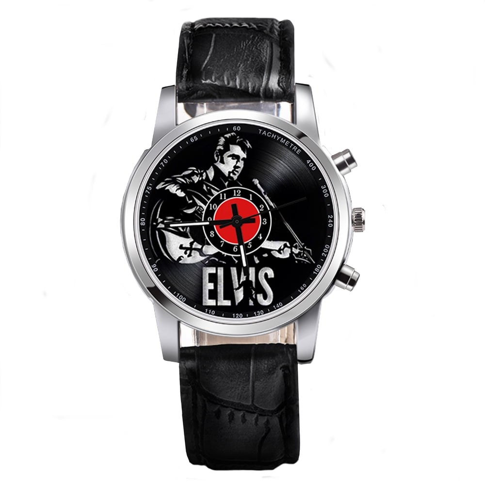 Rowena J Elvis Presley New Design Watch LP Record Design Elvis