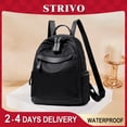 thumbnail image 1 of STRIVO Women Backpack Waterproof Multi-Function Small Backpack for School Teenager Girl Ladies Korean Female Bag Fashionable, 1 of 5