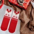 thumbnail image 1 of Seyotauo Christmas Cupcake Socks Fuzzy Christmas Socks,Athletic Indoor Sock, Winter Warm Cozy Fluffy Cartoon Monster Socks for Girls Christmas Gifts, Adult, Women, Home Sleeping, 1 of 6