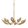 thumbnail image 2 of Hunter - Juneway 10-light Luxe Gold, Large Chandelier, Dimmable, Transitional Style, Candle Shaped, for Bedrooms, Dining, Living Rooms - 48223, 2 of 8