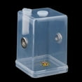 Reptile Breeding Box Set Portable Gecko Feeding Hatching Container Small Snake Terrarium Habitat Transparent Plastic House For Mini Pet Turtle Tarantula Scorpion Lizard Spider Hideout