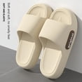 thumbnail image 3 of verano mujer EXA Cloud Slipper interior hogar Casual chanclas de suela blanda baño sandalias antideslizantes al aire libre hombres playa diapositives zapatos, 3 of 7