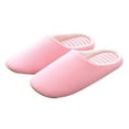 thumbnail image 3 of Quealent Adult Women Shoes Womens Indoor Outdoor Slippers Velvet for Women Slippers for Women House Slippers Plus Womens Slippers Fuzzy House Shoes Pink 10, 3 of 3