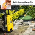 thumbnail image 5 of SPX3000-TPS Quick Connect Pressure Washer Nozzle Head Compatible with Sun Joe SPX 3000 Series and Universal Pressure Washers(0, 15, 25, 40 Degree, Soap) 5 Pack", 5 of 7