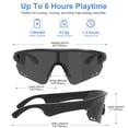 thumbnail image 4 of Gafas de sol Bluetooth Giikbyte polarizadas con protección UV400, 4 of 8