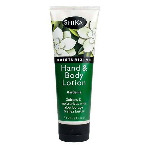 Shikai Moisturizing Hand And Body Lotion Gardenia, 8 Oz