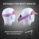 thumbnail image 4 of Visera Mujer Hombre Pañuelo para el Sol Ciclismo Transpirable Visera elástica Suave Gorra Deporte Tenis Golf Maratón al Aire Libre, Rosa, 4 of 5