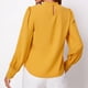 thumbnail image 4 of Jersey, camisa de mujer, camisa pequeña de color sólido alto, camisa holgada, muy versátil, 4 of 6
