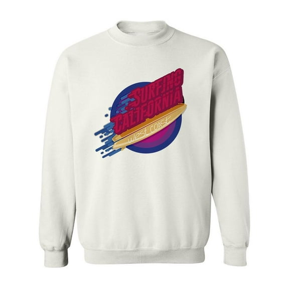 Sufing West Coast Sweatshirt Men -Image by Shutterstock, Male 3X-Large