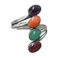 thumbnail image 3 of QQTDFG Fashion 925 Silver Plated Handmade Turquoise Ring Women Jewelry Gift Size 6-13-7-#6, 3 of 3