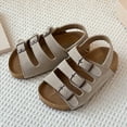 thumbnail image 2 of Godom Girl Sandals Summer Outdoor Beach Sports Closed-Toe Sandal for Toddler Little Big Kid, 2 of 7