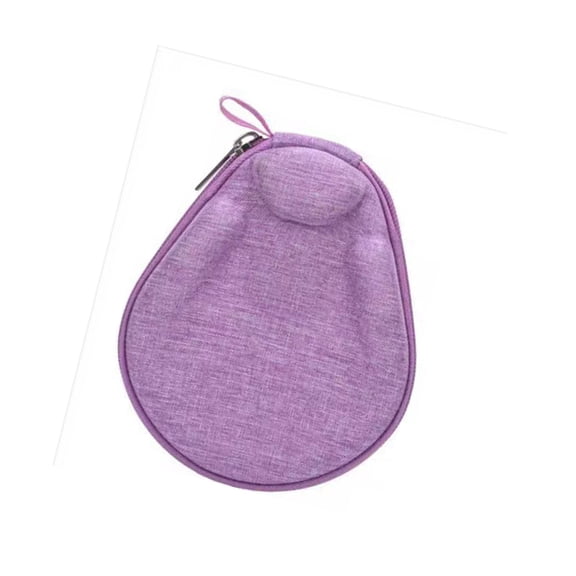 Zippered Hard Shell Headphone Storage Case for Bone Conduction Headsets with Wrist Loop for Travel Bag Organization
