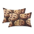 thumbnail image 2 of Delicious Cookies Pillowcases Soft Satin Pillow Covers Decorative Rectangle Envelope Closure for Women Men, 2 of 8
