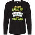 thumbnail image 3 of Inktastic Mahjong Long Sleeve T-Shirt, 3 of 5