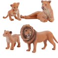 thumbnail image 2 of 4PCS Li-on Animal Toys Figurines Home Decorate Preschool Educational, 2 of 6