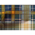 thumbnail image 4 of oneOone Organic Cotton Voile Fabric Tartan Check Printed Fabric 1 Yard 42 Inch Wide, 4 of 4