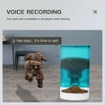 thumbnail image 5 of U.S. Solid 4L Cyan Automatic Cat Feeder Pet Food Dispenser with Stainless Steel Bowl, 5 of 6