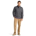 thumbnail image 3 of Suéter para Hombre IZOD con Cuello Simulado y Botones, Color Iron Gate, Talle Pequeño, 3 of 4