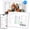 10.1, variant on 10.1" Digital Calendar Chore Chart, Calendar Wall Planner with Touchscreen, Family Planner, Meal Planner, System, Digital Photo Frame, 32GB, White