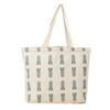Pattern Canvas Shopping Tote Bag