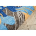 thumbnail image 6 of Nourison South Beach Indoor/Outdoor Traditional Floral Grey 8' x 10'6" Area Rug, (8' x 11'), 6 of 7