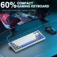 thumbnail image 3 of Restored AULA WIN68 HE MAX - Hall Effect Gaming Keyboard with Magnetic Switch, Adjustable Actuation Fast Trigger Mode, 8KHz Polling Rate, RGB Backlit Wired Mechanical Gaming Keyboard, 3 of 8