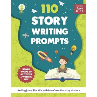 Kids Writing Prompt Journal (Age 8-12): 50 Fun and Creative Story Starters