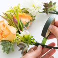 thumbnail image 5 of Paquete de 3 cintas verdes floristería de 1/2 pulgada por 30 m (verde oscuro), 5 of 5