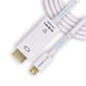 thumbnail image 1 of SatelliteSale Unidireccional Mini DisplayPort a Cable HDMI Macho a Masculino PVC Cordón blanco (6 pies) SatelliteSale Cable de DisplayPort, 1 of 7