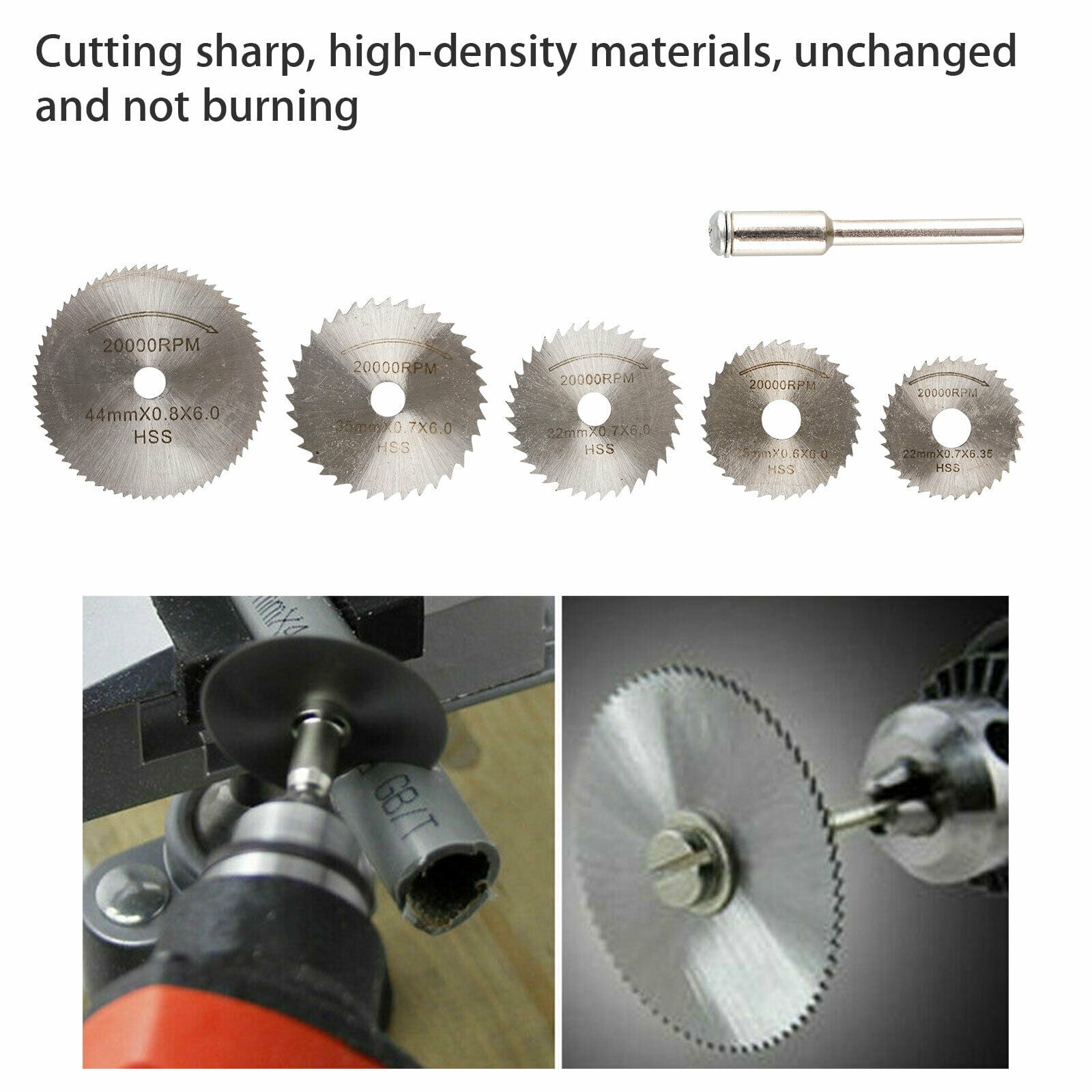 Details about   30Pcs Cutting Wheel Set for Mini Drill Dremel Rotary Tool Accessories w/ Mandrel