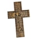 thumbnail image 5 of Cruz Cristiana de Madera Macarena Decoración Religiosa 26cmx20cmx1.8cm, 5 of 8
