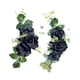 thumbnail image 3 of 2 guirnaldas de flores artificiales para arco de boda, flores artesanales colgantes, sillas decorativas Negro, 3 of 9