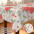 thumbnail image 2 of Tchckioa Red Fall Leaves Tablecloth,52x70 Inch Oil-resistant Waterproof Table Cover for Kitchen Decor, 2 of 6