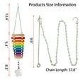 thumbnail image 4 of Vehomy Chicken Xylophone Toy and 2PCS Chicken Veggies Skewers Fruit Holder Chicken Vegetable Hanging Feeder Chicken Toys for Hens 3Pcs, 4 of 7