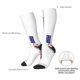 thumbnail image 4 of Fotbe Patriotic Skull Art Calcetas Divertidas Estampadas para Hombre y Mujer, Calcetas de Algodón hasta la Rodilla para Caminar, Correr, Enfermería y Embarazo, 4 of 6