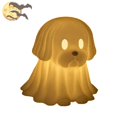 thumbnail image 5 of Hvmvliv Halloween Dachshund Ghost Lamp Usb Powered Cute Glowing Ghost Dog Figurines for Halloween Decor Statues Nightlight for Home Decor White, 5 of 5