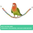 thumbnail image 4 of Colorful Bird Rope Perches for Parrots and Budgies - Optional 12 To 24 Inch Spiral Toys for Cage Climbing and Comfort, 4 of 8
