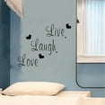 thumbnail image 4 of TIMIFIS Wall Sticker Disaster Live Laugh English Motivational Proverbs Wall Sticker Home Decor, 4 of 8