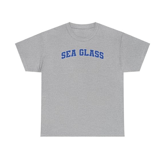 Sea Glass Shirt Gifts Tshirt Crew Neck Short Sleeve