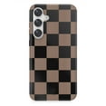 thumbnail image 1 of Mocha Vibe Checkered Samsung Case,iPhone 14 Pro Max, 1 of 6